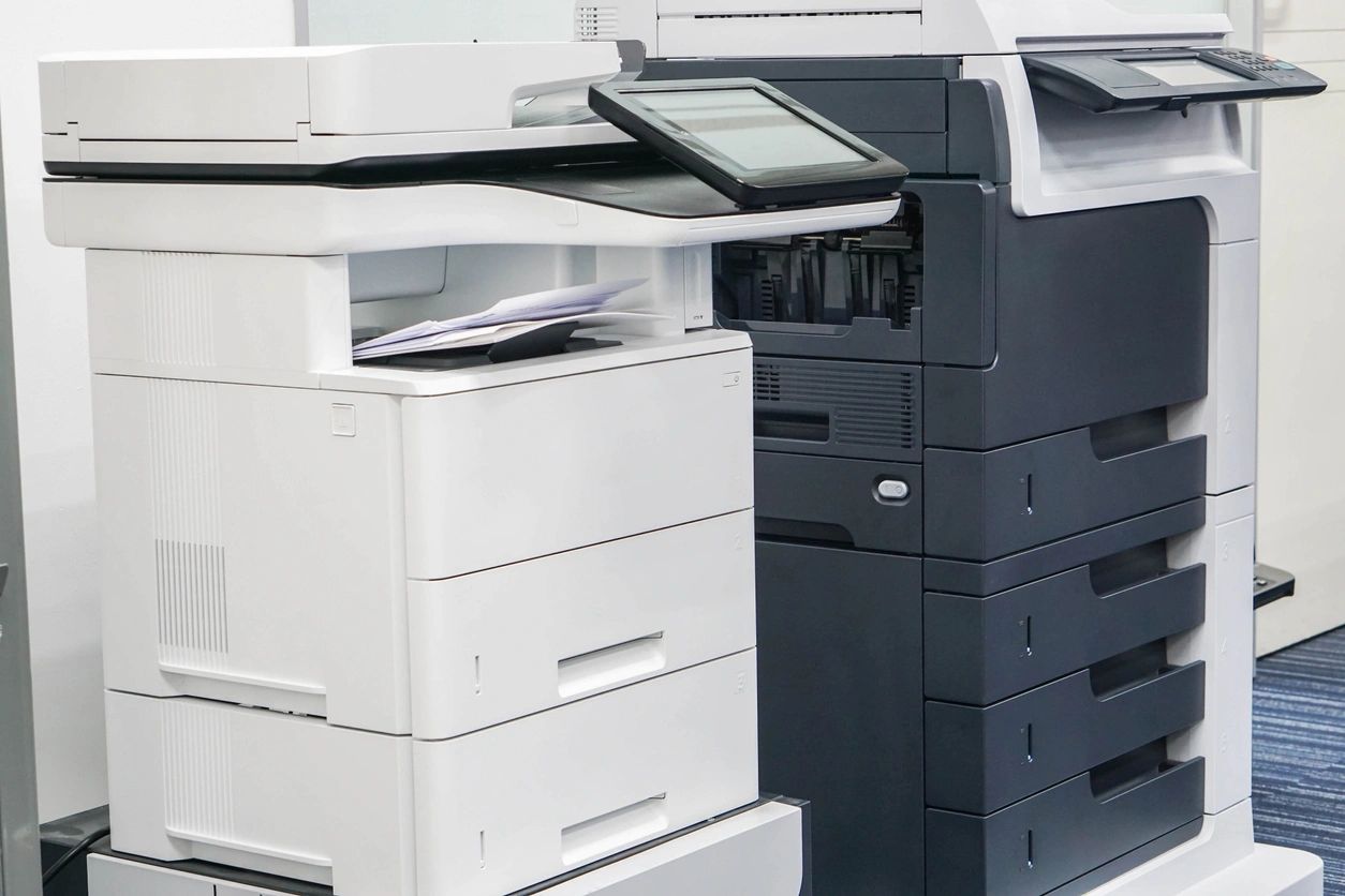 Office multifunction printers and scanners for document digitization